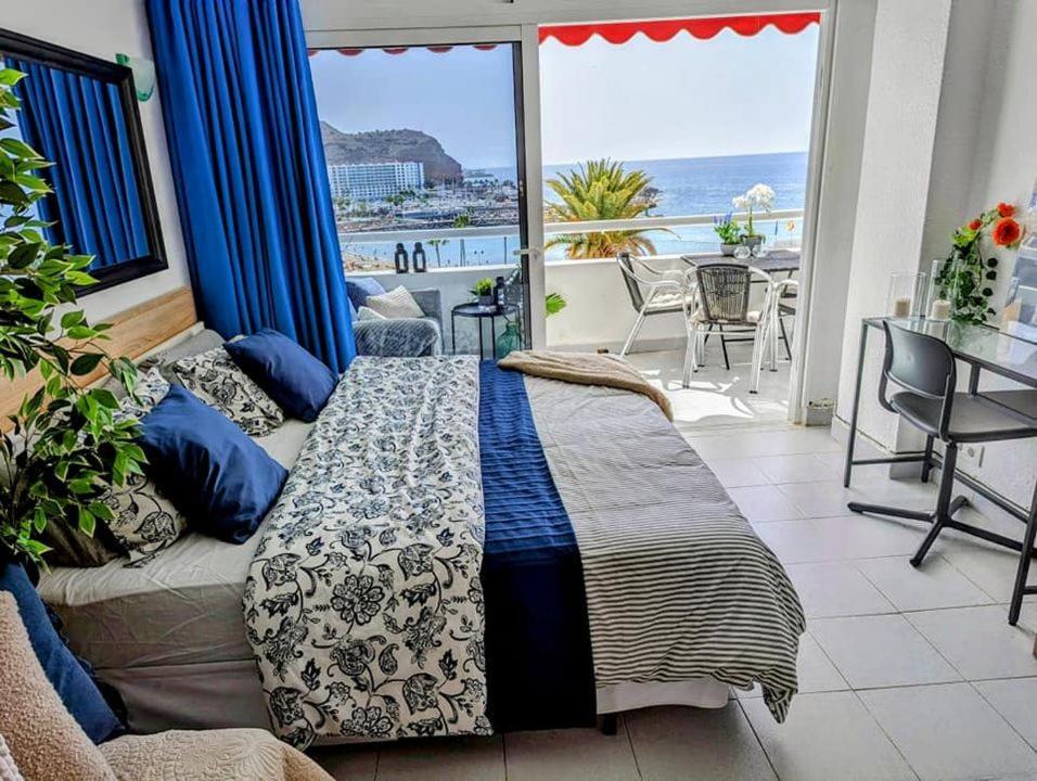 Beachfront Studio Apartment Puerto Rico Puerto Rico  Exteriör bild